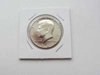 Лот: 15050176. Фото: 1. США 50 центов 1966 г (Half dollar... Америка