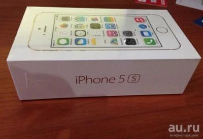 Лот: 7513218. Фото: 1. Коробка для iPhone 5s 16GB gold. Коробки, инструкции