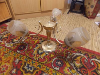 Лот: 6684874. Фото: 1. Симпатичная люстра хорошее состояние... Другое освещение