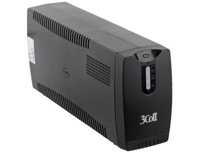 Лот: 4733536. Фото: 1. ИБП 3Cott 1200VA-3SE 700W AVR... ИБП, аккумуляторы для ИБП