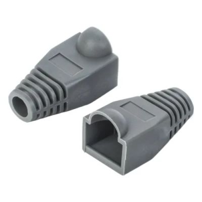Лот: 17507619. Фото: 1. Защитный колпачок RJ45 серый. Разъёмы