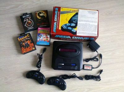 Лот: 3909710. Фото: 1. Видеоприставка Sega Mega Drive... Игровые приставки, консоли