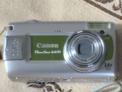 Лот: 256450. Фото: 1. CANON power shot A 470. Цифровые компактные