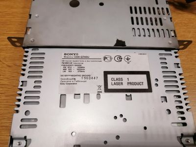 Лот: 18736959. Фото: 1. Автомагнитола Sony CDX-GT40U. Автомагнитолы
