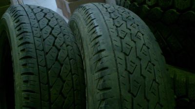 Лот: 5696198. Фото: 1. 2шт. Bridgestone 165R13 LT R600... Шины