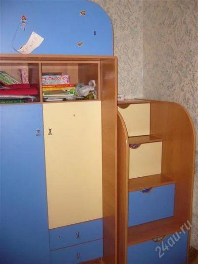 Лот: 2138492. Фото: 1. детская стенка. Детские кровати и кроватки