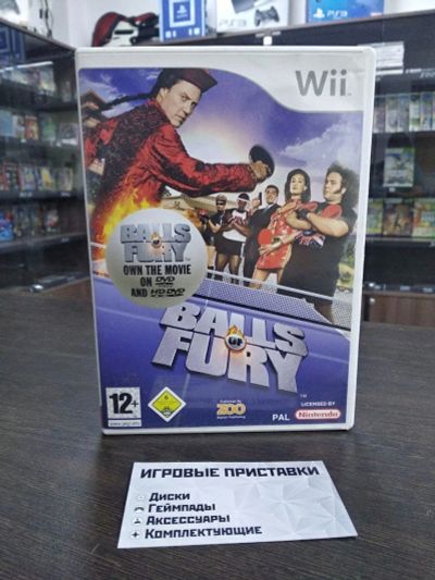 Лот: 16282587. Фото: 1. Balls Fury. Лицензионный диск... Игры для консолей