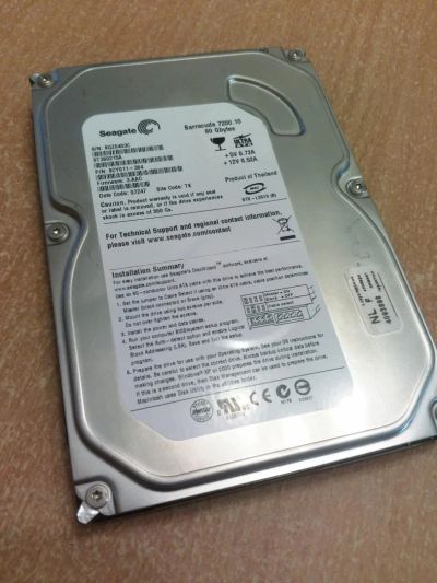 Лот: 9407829. Фото: 1. Жёсткий диск HDD 80 Gb IDE Seagate... Жёсткие диски