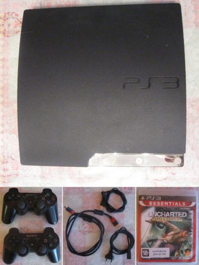 Лот: 6472042. Фото: 1. Sony PlayStation 3 Slim 500 ГБ. Игровые приставки, консоли