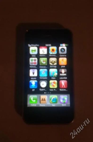 Лот: 2345424. Фото: 1. Китайский iPhone 3gs с зарядкой... Кнопочные мобильные телефоны