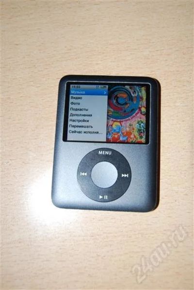 Лот: 376143. Фото: 1. ipod nano 8gb. Плееры