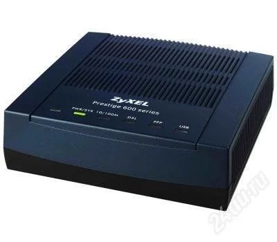 Лот: 116388. Фото: 1. Модем Zyxel ADSL2+ P-660RU. Проводные модемы