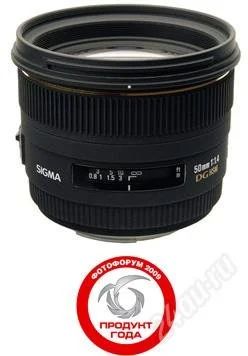 Лот: 1061733. Фото: 1. SIGMA AF 50 mm F/1.4 EX DG HSM... Объективы