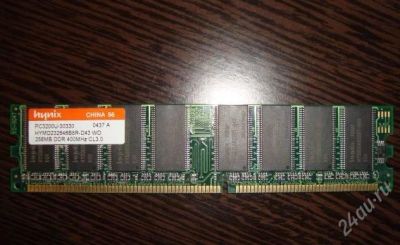 Лот: 1679048. Фото: 1. Оперативная память Hynix 256MB... Оперативная память