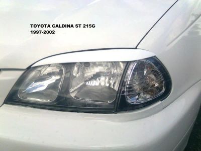Лот: 1143143. Фото: 1. Реснички на фары Toyota Caldina... Детали тюнинга