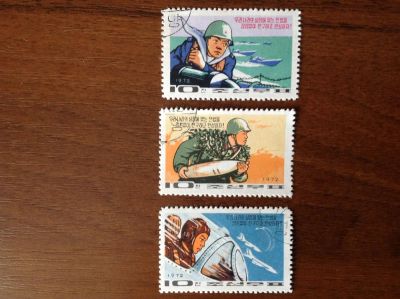 Лот: 3781652. Фото: 1. Марки Северная Корея,1972 год. Марки