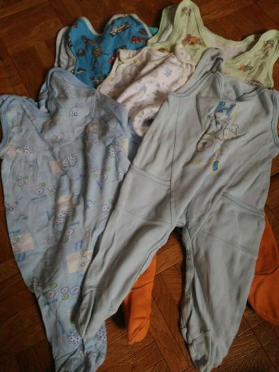 Лот: 12490441. Фото: 1. Ползунки. Ползунки, распашонки, слипы