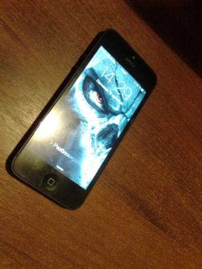 Лот: 4861090. Фото: 1. iPhone 5 grey 16 gb. Смартфоны