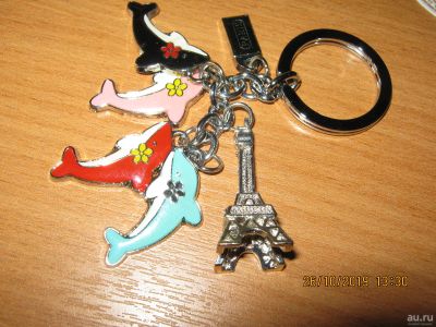 Лот: 14908222. Фото: 1. Брелок из Парижа. Брелоки для ключей