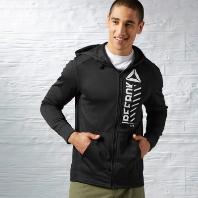 Лот: 10535518. Фото: 1. Джемпер Reebok Wor Warm Poly Fleec... Легкие куртки, толстовки