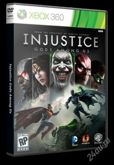 Лот: 2967884. Фото: 1. Injustice для XBox360 (лицензия... Игры для консолей