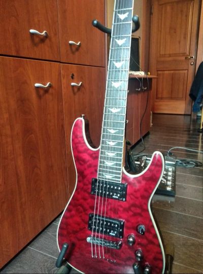 Лот: 15946309. Фото: 1. Семиструнная электрогитара Schecter... Гитары