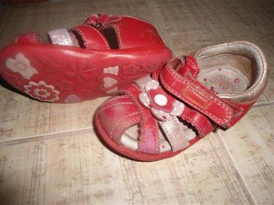Лот: 2172423. Фото: 1. сандалики зебра р-р 21 обмен. Сандалии