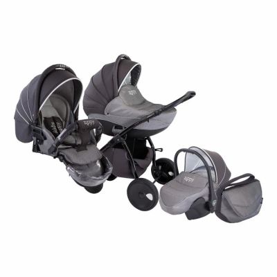 Лот: 10983008. Фото: 1. Коляска zippy tutis 3 в 1 silver... Коляски