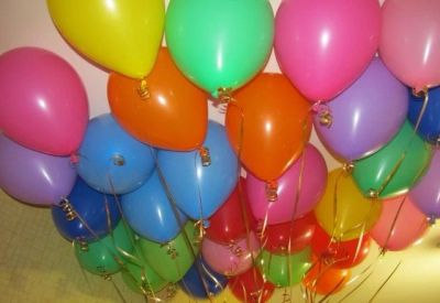 Лот: 8327687. Фото: 1. Гелиевые шары ассорти, 30 см без... Воздушные шары