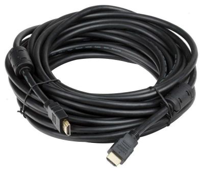 Лот: 12125201. Фото: 1. Кабель HDMI - HDMI 5,0м с ферритовыми... Шлейфы, кабели, переходники