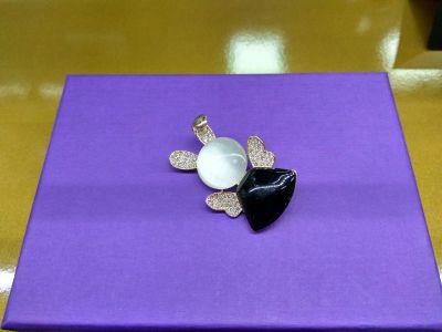 Лот: 13329390. Фото: 1. Брошь "Зайчик". Броши