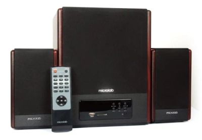 Лот: 3569005. Фото: 1. Аудиотехника Microlab 2. Активные акустические системы