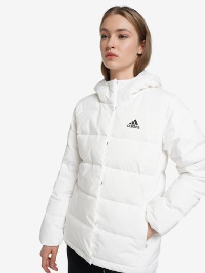Лот: 22450851. Фото: 1. Пуховик женский adidas Helionic... Другое (спортивная одежда)