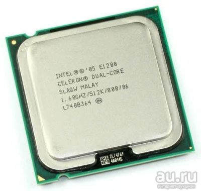 Лот: 9699270. Фото: 1. Процессор Intel Celeron Dual-Core... Процессоры