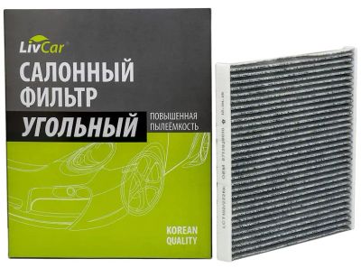 Лот: 24299458. Фото: 1. Фильтр салонный AC-102 LivCar... Расходные материалы