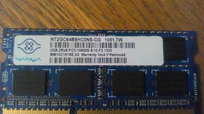 Лот: 8869027. Фото: 1. Неисправная DDR3 2gb. Оперативная память