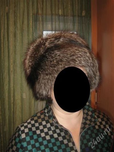 Лот: 2460999. Фото: 1. шапка чернобурка. Головные уборы