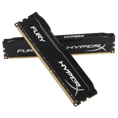 Лот: 17884723. Фото: 1. Kingston HyperX Fury Black HX318C10FBK2... Оперативная память