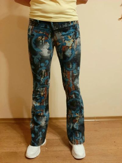 Лот: 15274155. Фото: 1. Брюки джинсы женские 44-46 размер... Брюки, шорты