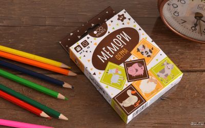 Лот: 12981211. Фото: 1. Muravey Games: Мемори "Ферма". Настольные игры, карты