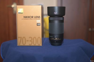 Лот: 18056285. Фото: 1. Nikkor AF-P 70-300 4.5-6.3 VR... Объективы