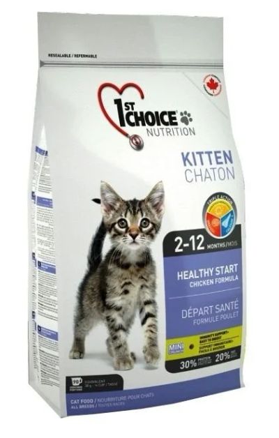 Лот: 14377111. Фото: 1. 1st Choice Kitten (Фест Чойз Киттен... Корма