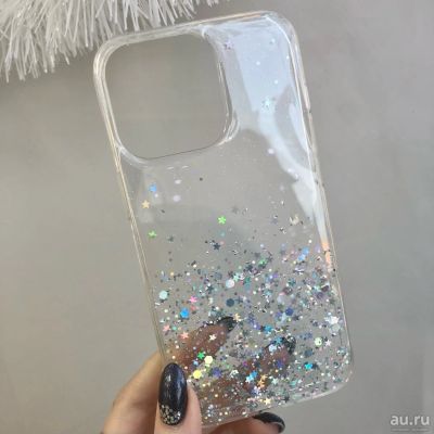 Лот: 18480845. Фото: 1. Чехол-накладка Glitter для Apple... Чехлы, бамперы