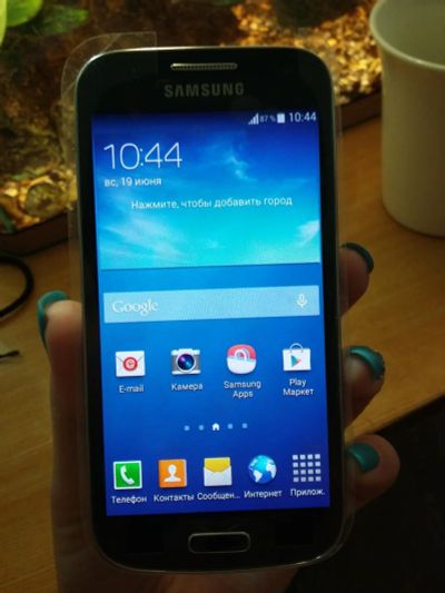Лот: 7723111. Фото: 1. Galaxy s4 mini черный. Смартфоны