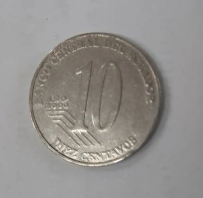 Лот: 21180988. Фото: 1. Монета Эквадор 10 сентаво 2000г. Америка
