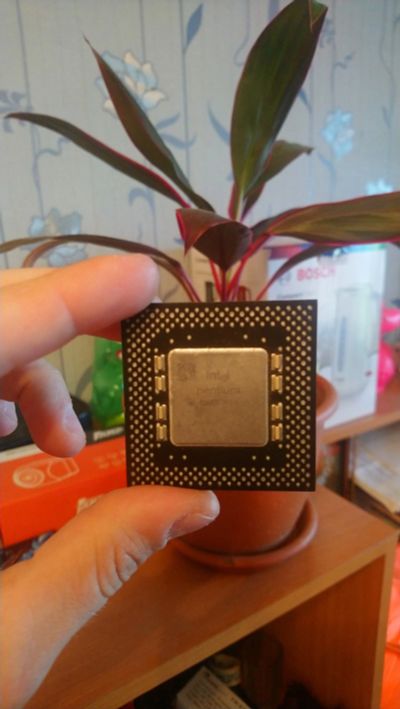 Лот: 19208691. Фото: 1. Intel pentium mmx tech SL27J. Процессоры