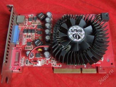Лот: 1446417. Фото: 1. Palit 7600GT AGP8X 256Mb DDR3... Видеокарты