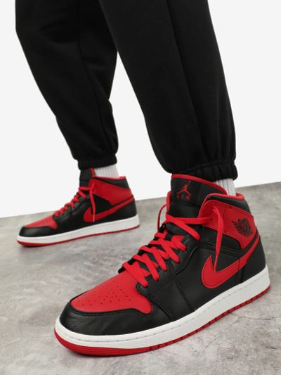 Лот: 24286502. Фото: 1. Кеды мужские Nike Jordan 1 Mid... Кеды, кроссовки, слипоны