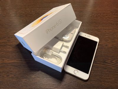 Лот: 15317327. Фото: 1. iPhone 6S 32gb Gold РСТ. Смартфоны