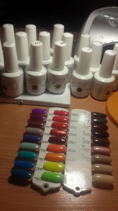 Лот: 10055270. Фото: 1. гель-лаки gelish. Лак для ногтей